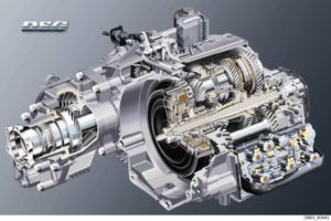inside view of transfer case